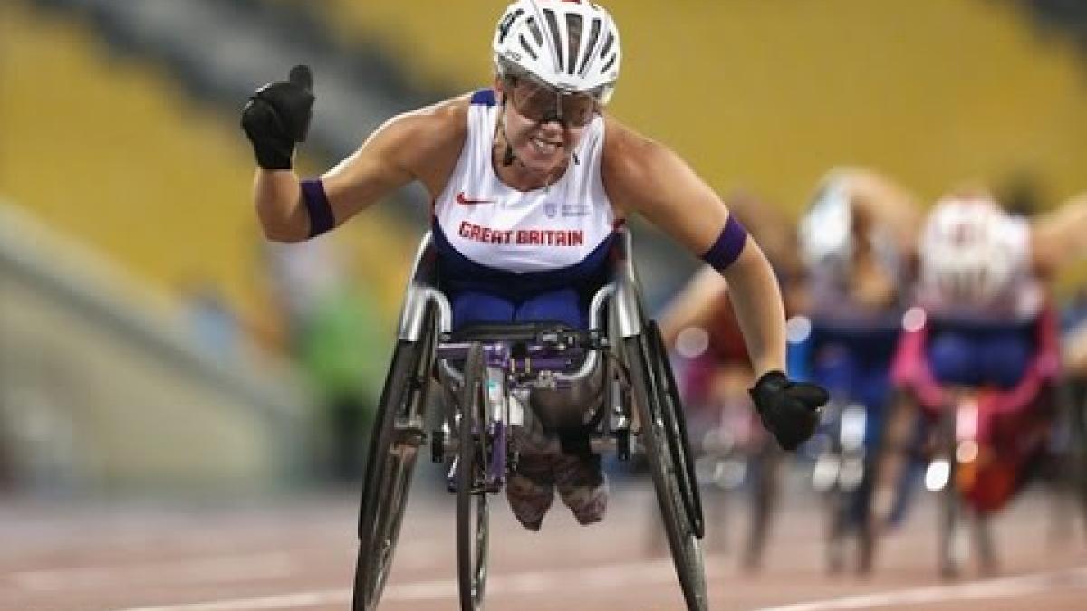 Women's 800m T34 | final |  2015 IPC Athletics World Championships Doha