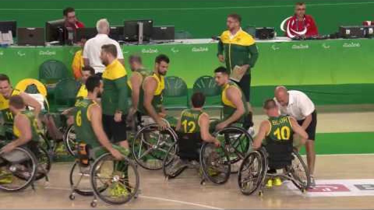 Wheelchair Basketball | Spain vs Australia | Men’s preliminaries | Rio 2016 Paralympic Games