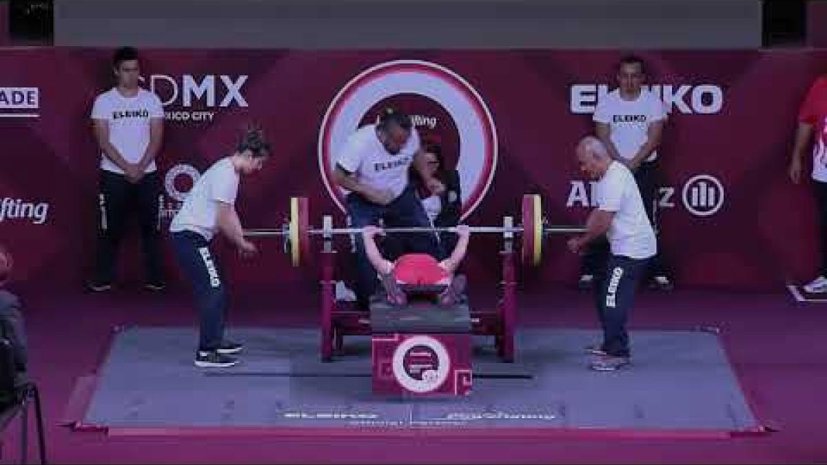 Besra Duman | Bronze | Women's Up to 50kg | Mexico City 2017 World Para Powerlifting Championships