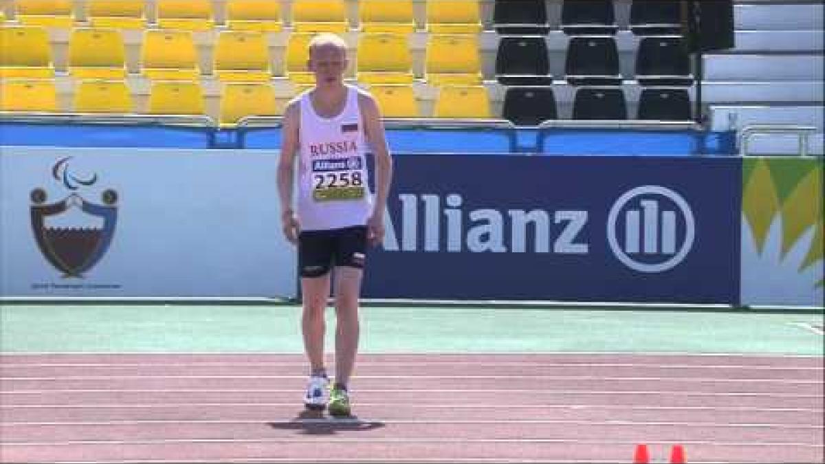 Men's high jump T12 | final |  2015 IPC Athletics World Championships Doha