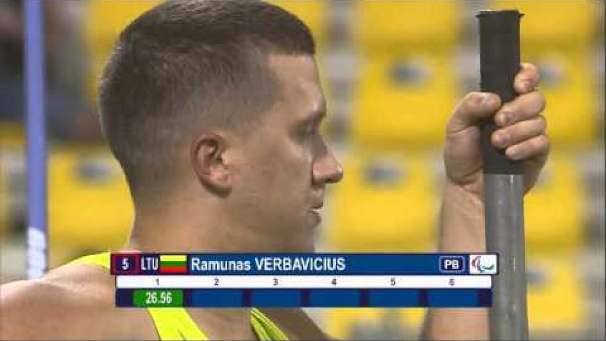 Men's javelin F55 | final |  2015 IPC Athletics World Championships Doha