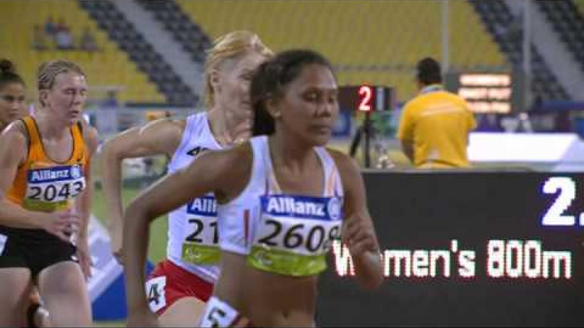 Women's 800m T20 | final |  2015 IPC Athletics World Championships Doha