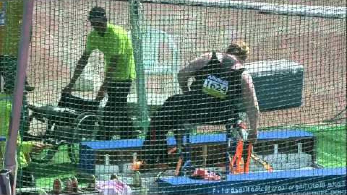 Women's discus F57 | final |  2015 IPC Athletics World Championships Doha