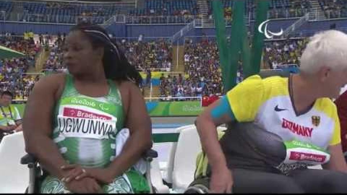 Athletics | Women&#039;s Discus - F55 Final  | Rio 2016 Paralympic Games