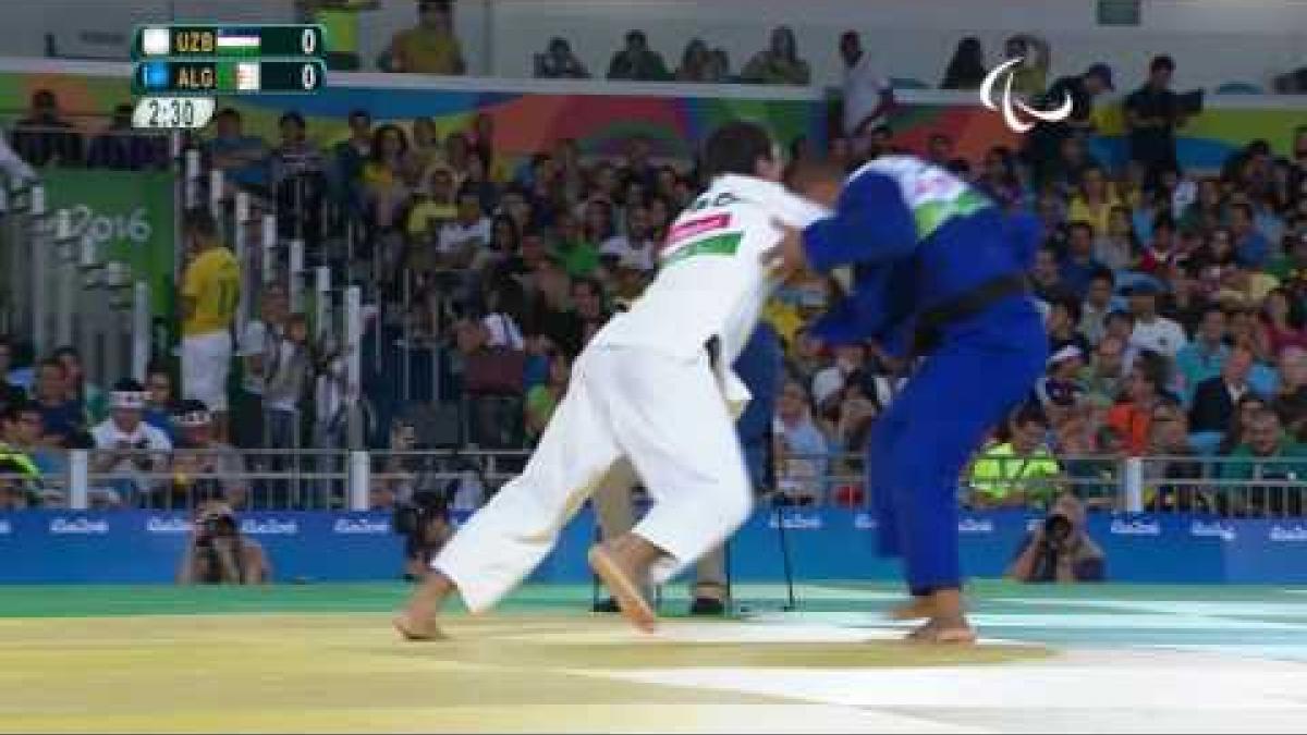 Judo | Uzbekistan vs Algeria | Men's -73kg Quarter-final | Rio 2016 Paralympic Games