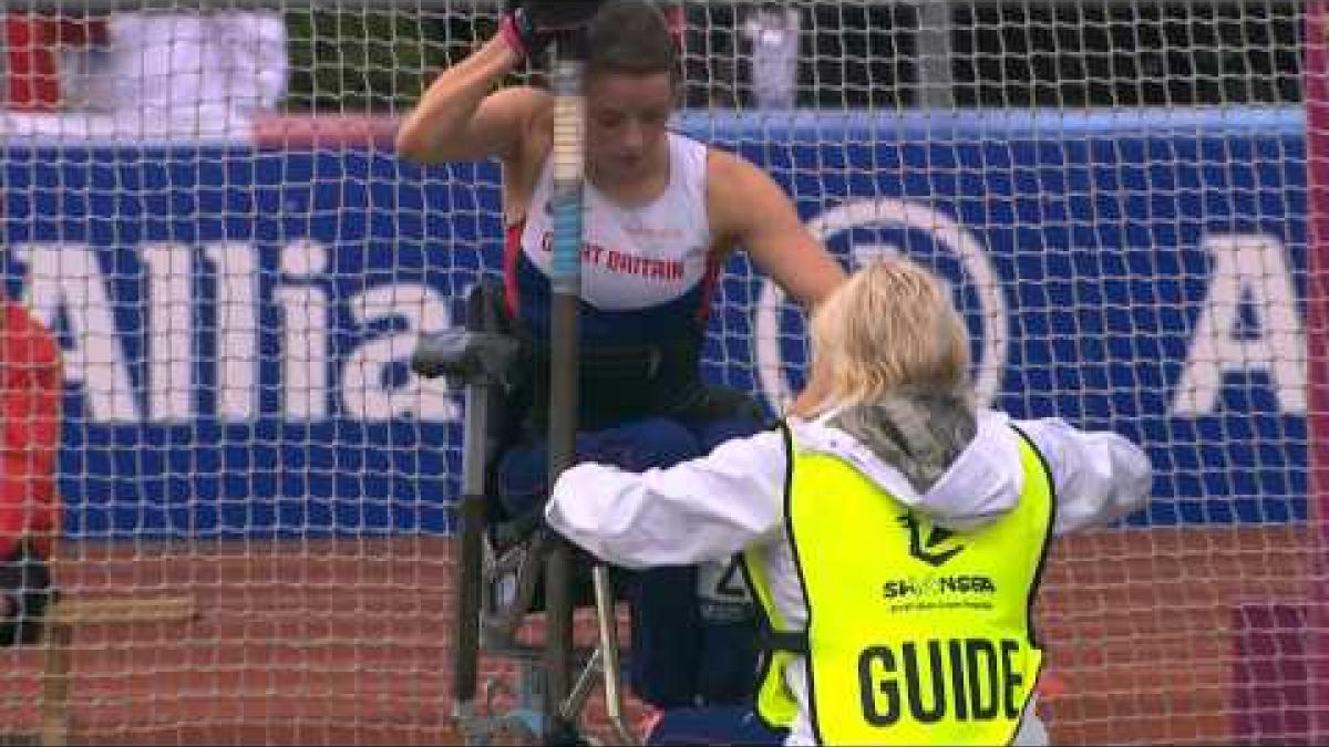 Women's club throw F32/F51 | 2014 IPC Athletics European Championships Swansea