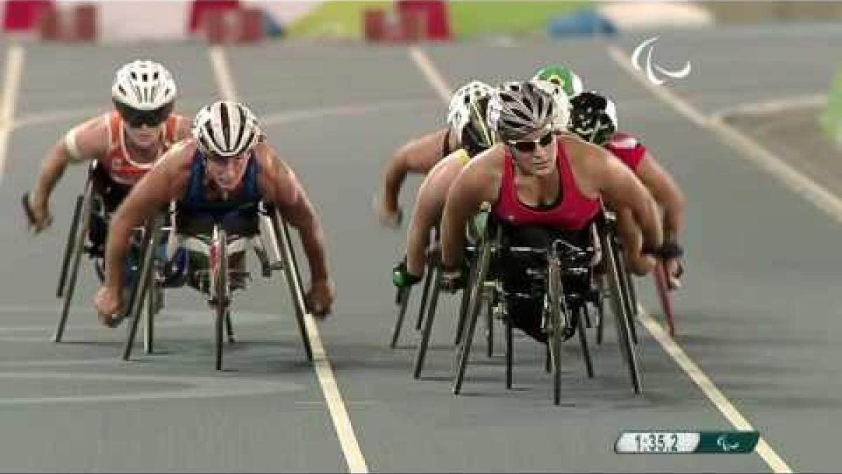 Athletics | Women's 1500m - T54 Round 1 heat 1 | Rio 2016 Paralympic Games