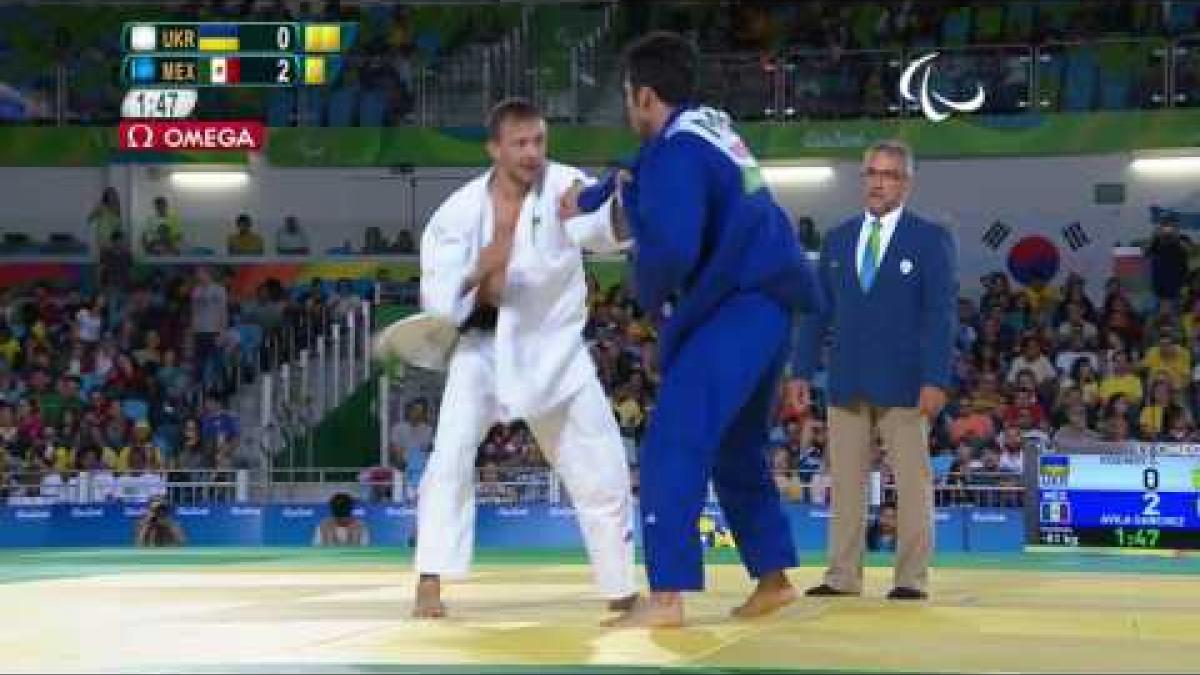 Judo | Ukraine vs Mexico | Men's -81kg Semi-final | Rio 2016 Paralympic Games