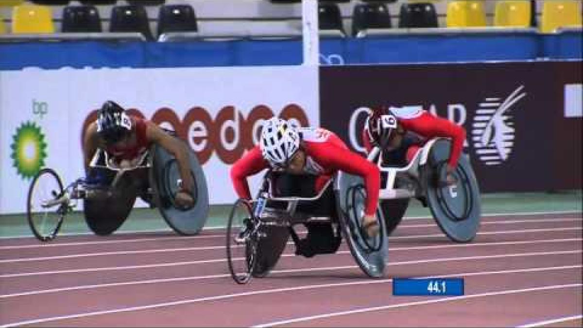 Men's 400m T52 | final |  2015 IPC Athletics World Championships Doha