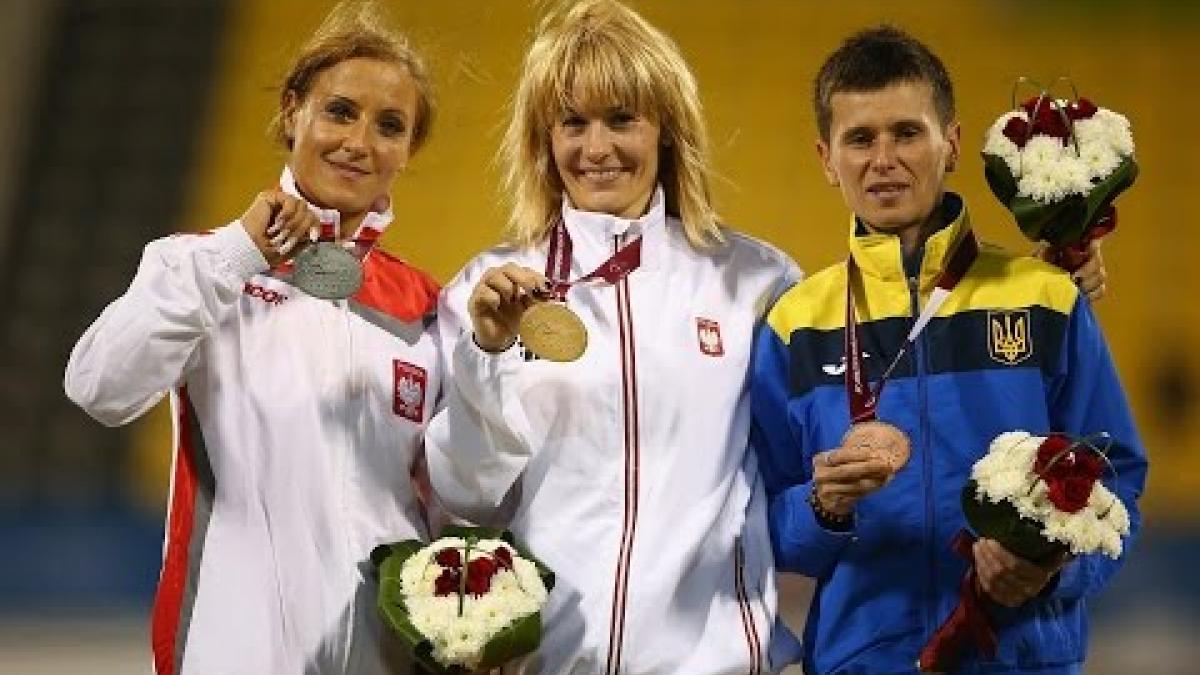 Women's 1,500m T20 | Victory Ceremony |  2015 IPC Athletics World Championships Doha