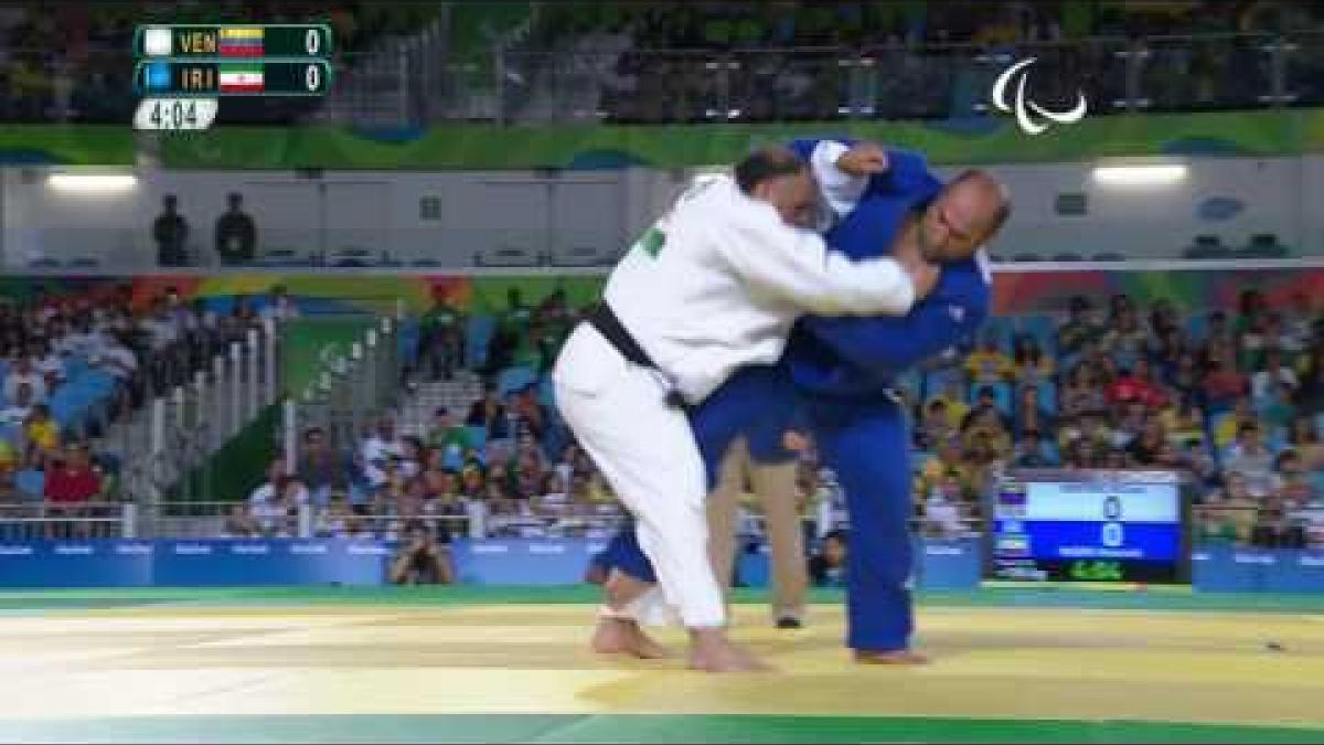 Judo | Venezuela v Iran |  Men +100 kg Preliminary Round of 16 | Rio 2016 Paralympic Games