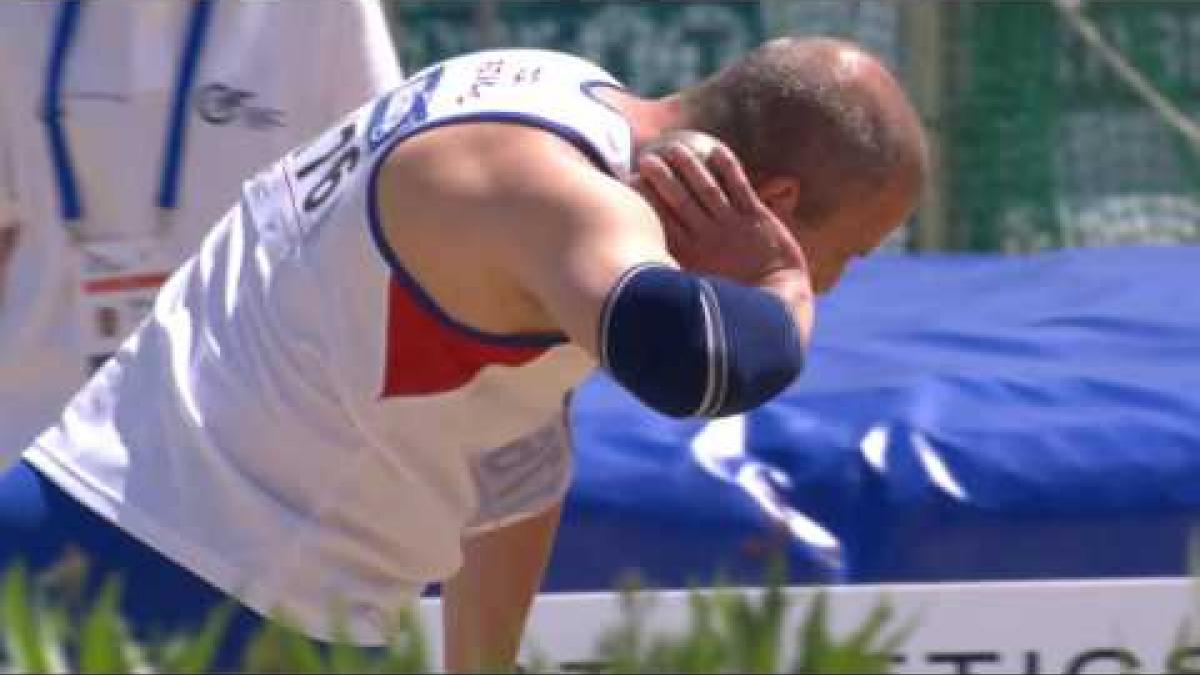 Men's shot put F38 | final | 2016 IPC Athletics European Championships Grosseto